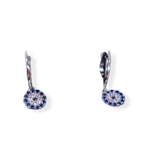 New! Evil earrings  Style Sterling Silver Plating Ear Hoop